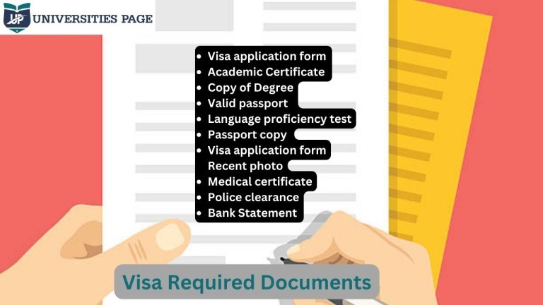 visa Required documents